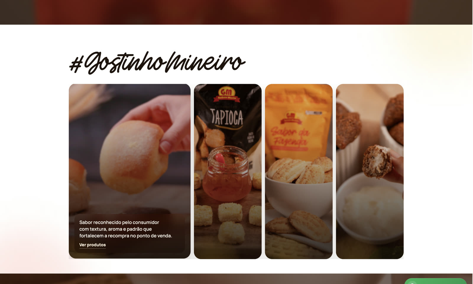 Galeria de fotos de produto sob a marca #GostinhoMineiro